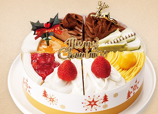 セブンイレブンのクリスマスケーキ2016「ヤマザキ クリスマスショートケーキ詰合せ」
