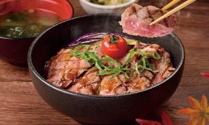 ココスのクーポン「熟成サーロインステーキ丼」2018年10月