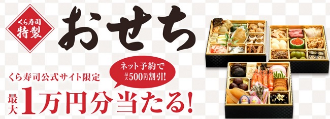 くら寿司のおせちイメージ2020年～2021年