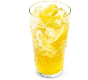 モス「まるごと!レモンのジンジャーエールwith甘夏ソース」2021年9月